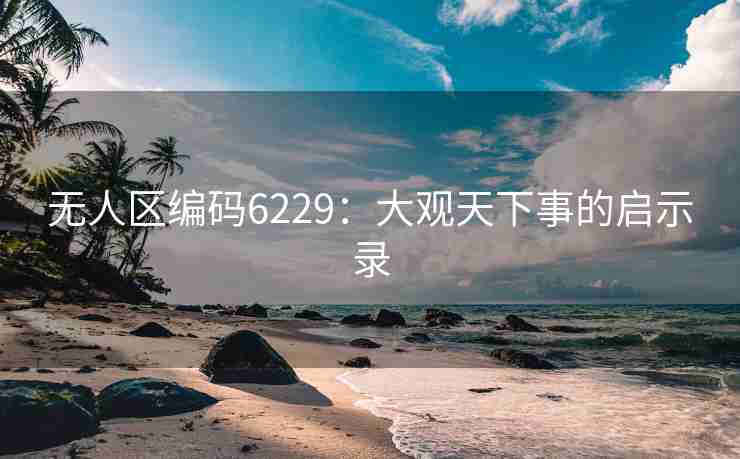 无人区编码6229：大观天下事的启示录
