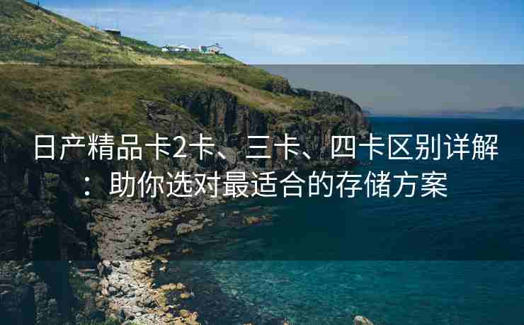 日产精品卡2卡、三卡、四卡区别详解：助你选对最适合的存储方案